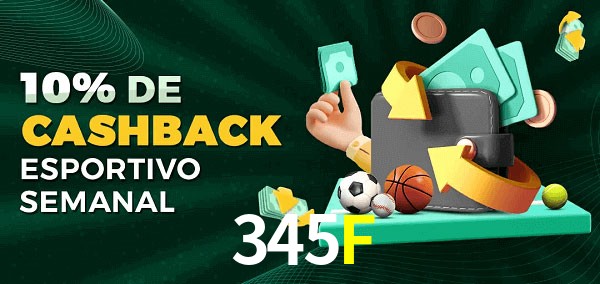 10% de bônus de cashback na 345F